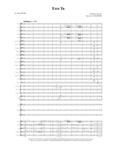 Eres Tu/touch The Wind (arr. Nejc Bečan)