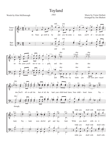 Toyland (arr. Jim Shubert)