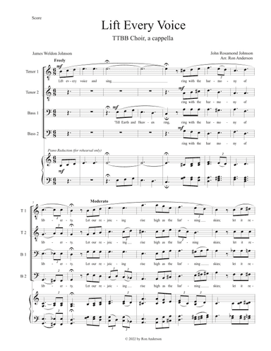 Lift Every Voice (arr. Ron Anderson)