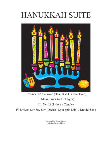 Hanukkah Suite (for String Quartet) (arr. Ralph Raymond Hays)