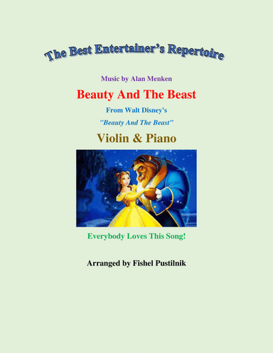 Beauty And The Beast (arr. Fishel Pustilnik)