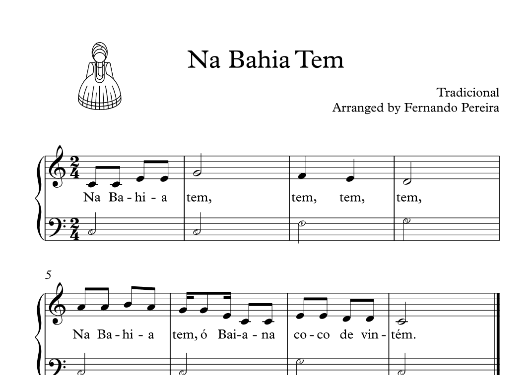 Na Bahia Tem (arr. Fernando Geraldes)
