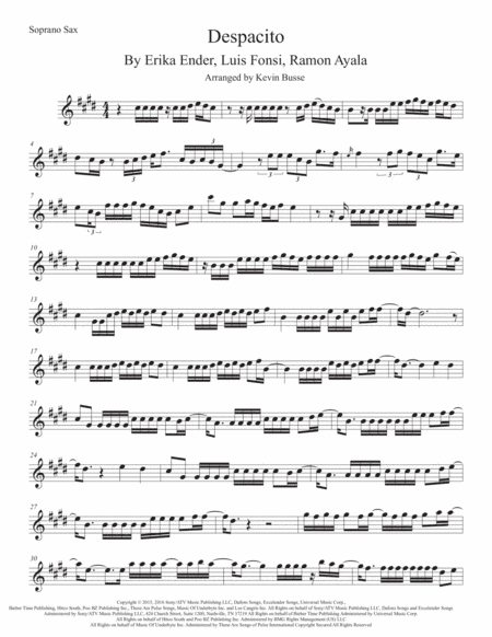 Despacito (arr. Kevin Busse)