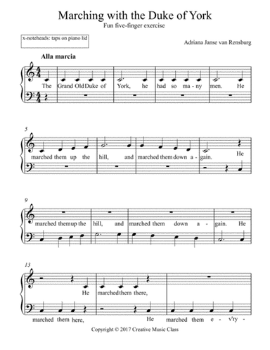 Marching with the Duke of York