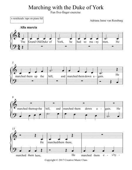 Marching with the Duke of York