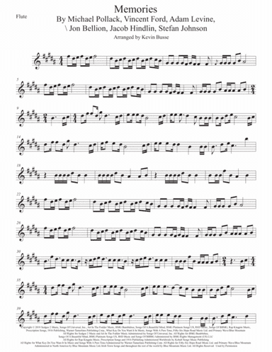 Memories (arr. Kevin Busse)