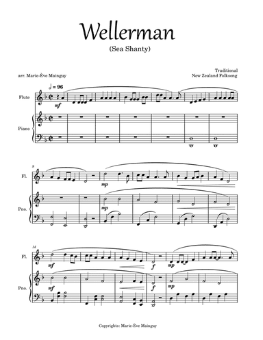Wellerman (arr. Marie-Ève Mainguy)