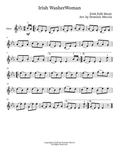 Irish WasherWoman (arr. Dominic Meccia)
