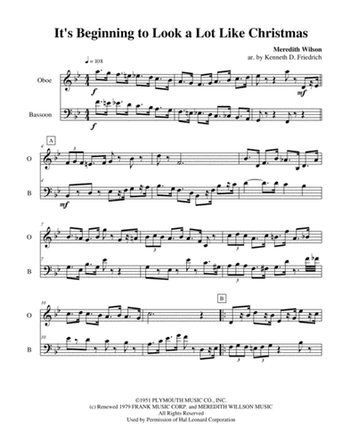 It's Beginning To Look Like Christmas (arr. Kenneth D. Friedrich)