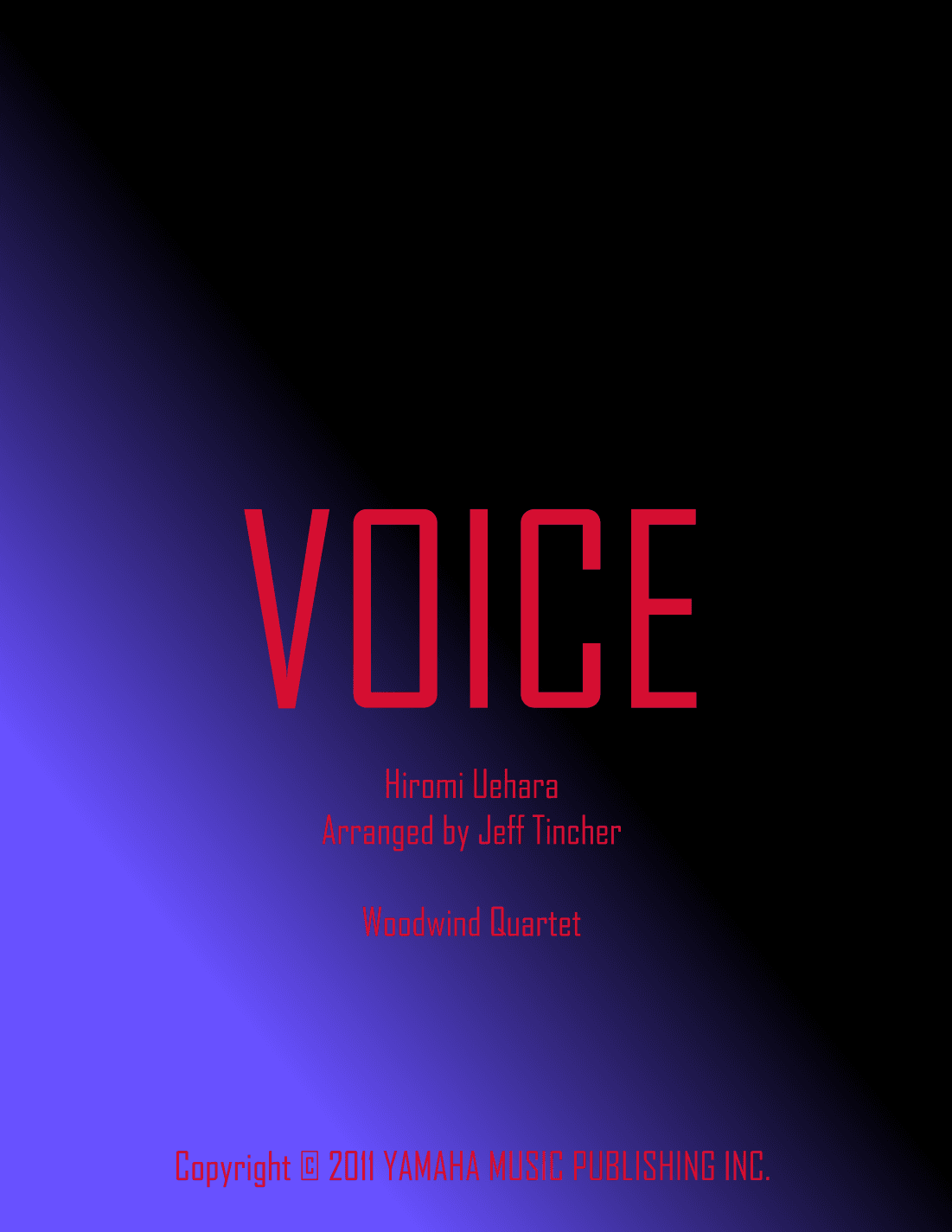 Voice (arr. Jeff Tincher)