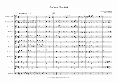Theme From "new York, New York" (arr. Kevin P Holdgate)