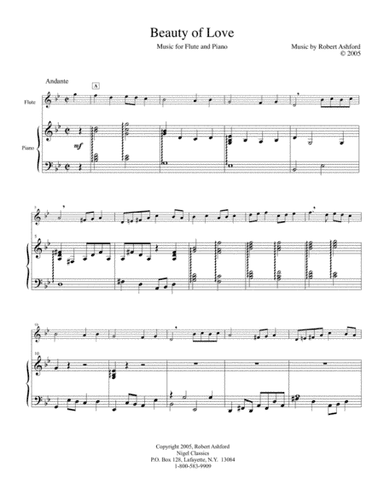 Beauty of Love (Flute and Piano)