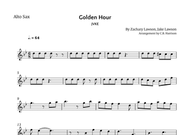 Golden Hour (arr. C. B. Harrison)