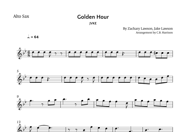 Golden Hour (arr. C. B. Harrison)