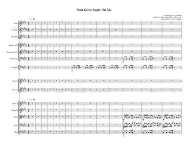 Pour Some Sugar On Me (arr. Scott Douglas)