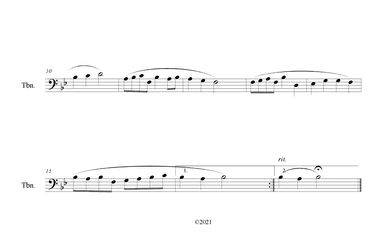 Christ the Lord is Risen Today (Trombone Solo) (arr. B. C. Dockery)