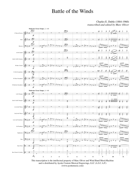 Battle of the Winds (arr. Marc Oliver)