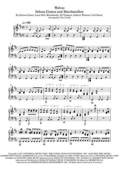 Wolves (arr. Tan Candy)