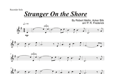 Stranger On The Shore (arr. P. R. Frederick)
