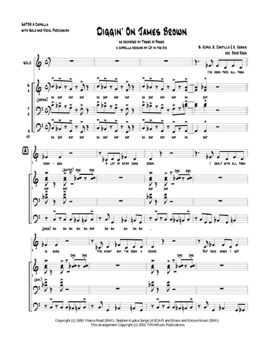 Diggin' On James Brown (arr. Brad Rees)