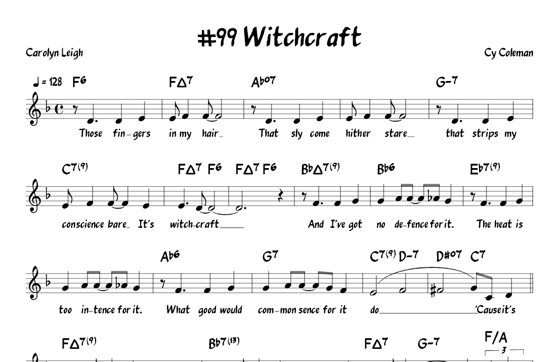 Witchcraft (arr. John Fries)