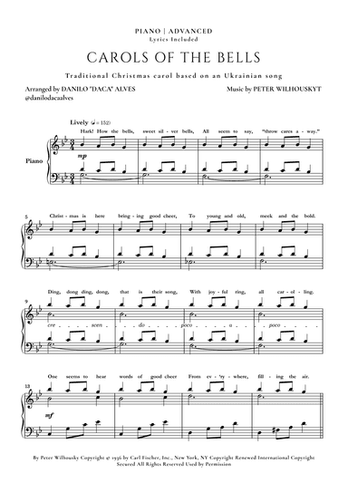 Carol Of The Bells (arr. Danilo "Daca" Alves)
