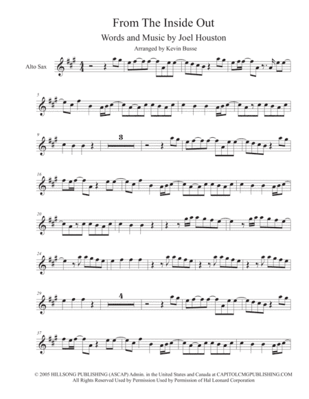 From The Inside Out (arr. Kevin Busse)