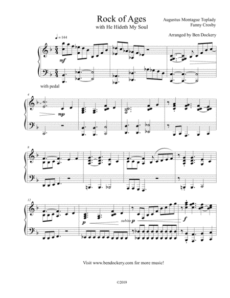 Rock of Ages (arr. Ben Dockery)