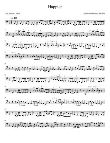 Happier (arr. Jarett LeVan)
