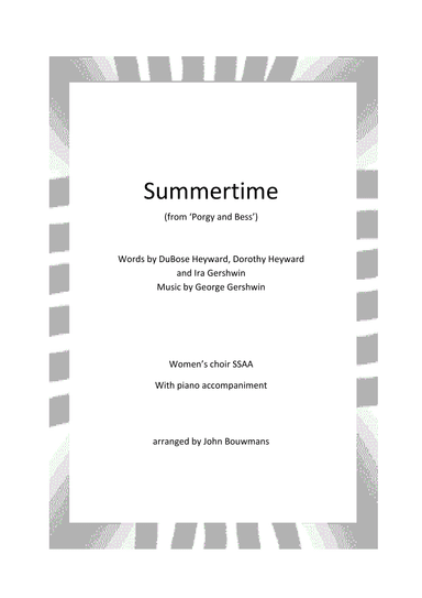Summertime (arr. John Bouwmans)
