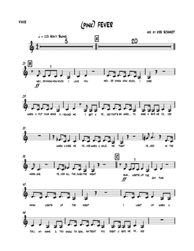 Fever (arr. Kirk Schmidt)