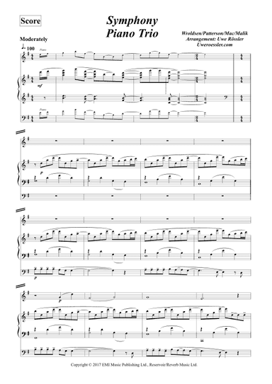 Symphony (arr. Uwe Roessler / Rössler / Rassler)