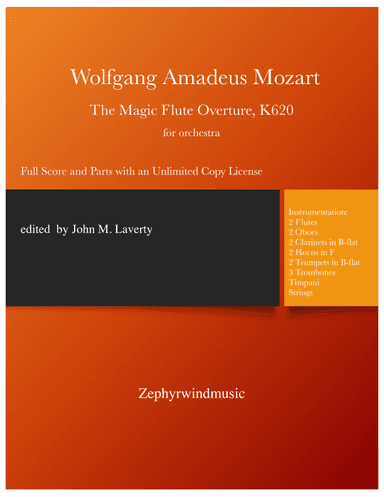 The Magic Flute Overture (arr. John M. Laverty)