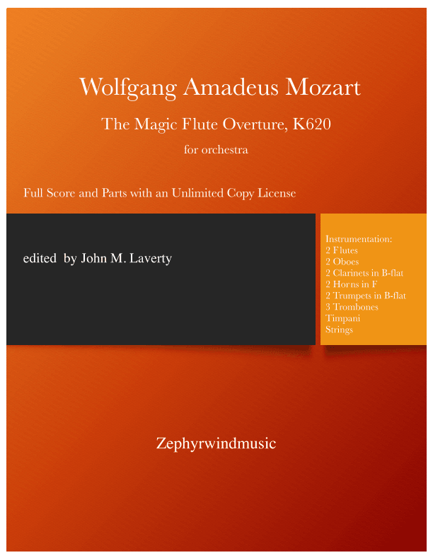 The Magic Flute Overture (arr. John M. Laverty)