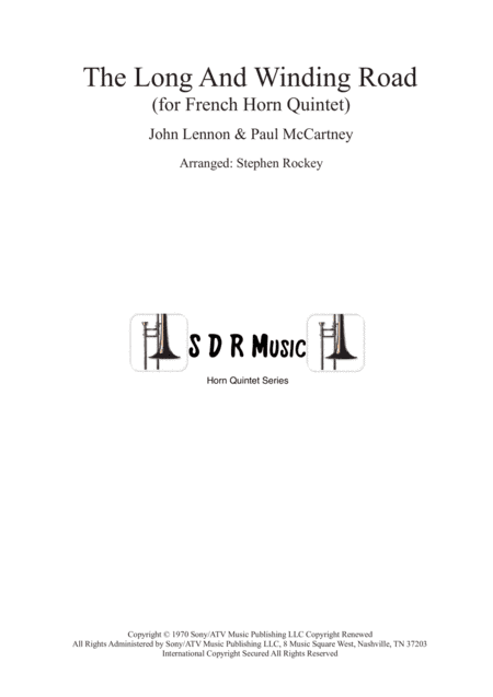 The Long And Winding Road (arr. Stephen Rockey)