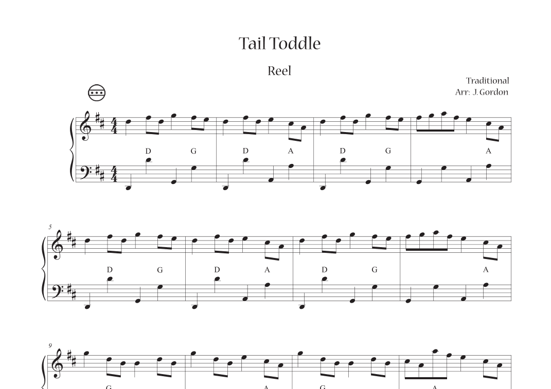 Tail Toddle (arr. Julia Gordon)