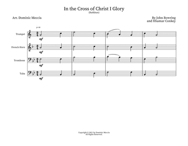 In the Cross of Christ I Glory (Rathbun) (arr. Dominic Meccia)