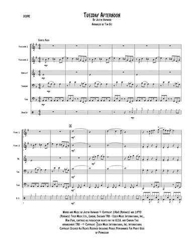 Tuesday Afternoon (forever Afternoon) (arr. Tim Olt)