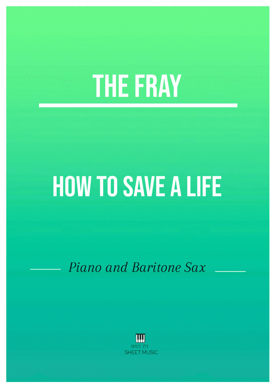 How To Save A Life (arr. ANDRE LAITANO)