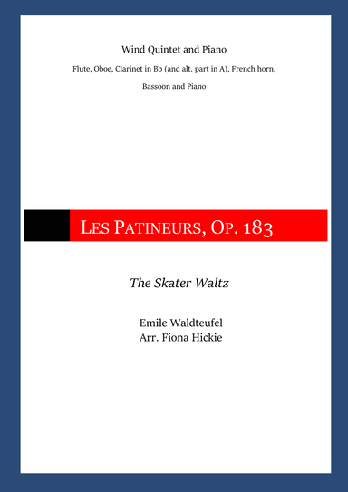 Les Patineurs: The Skater Waltz (arr. Fiona Alice Hickie)