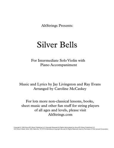 Silver Bells (arr. Caroline McCaskey)
