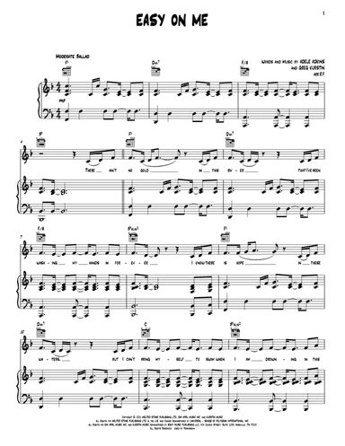 Easy On Me (arr. R.F)