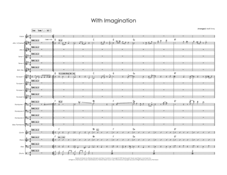 With Imagination I'll Get There (arr. Matt Amy)