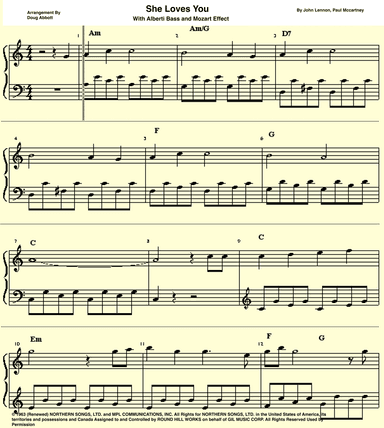 She Loves You (arr. Doug Abbott)