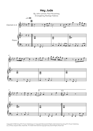 Hey Jude (arr. Rodrigo Faleiros)