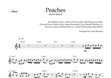 Peaches (arr. Cadu Barcelos)
