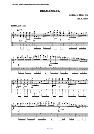 Russian Rag (arr. Caroline Aubert)