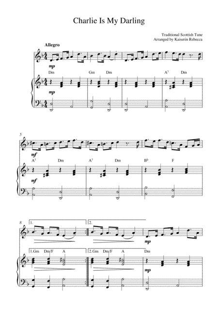 Charlie Is My Darling (arr. Kaiserin Rebecca)