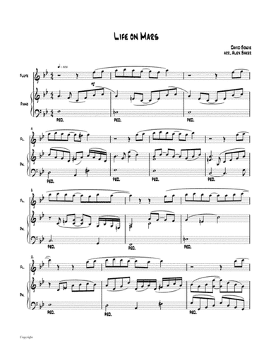 Life On Mars (arr. Alex Baker)