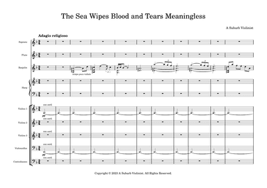The Sea Wipes Blood and Tears Meaningless